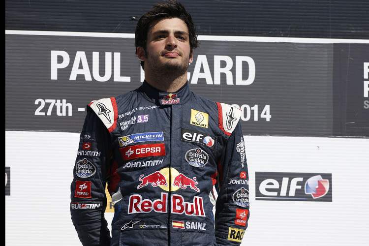 Red Bull-Junior Carlos Sainz jr. sicherte sich in Le Castellet die Saisonsiege Nummer 6 und 7