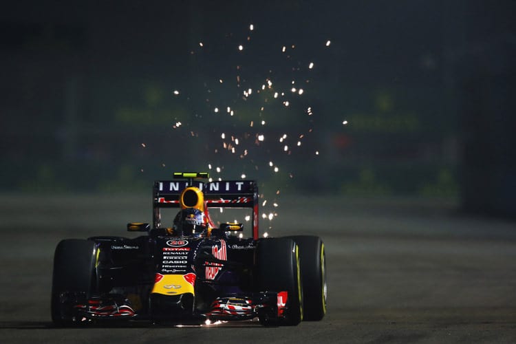 Daniil Kvyat drehte im zweiten freien Training von Singapur die schnellste Runde