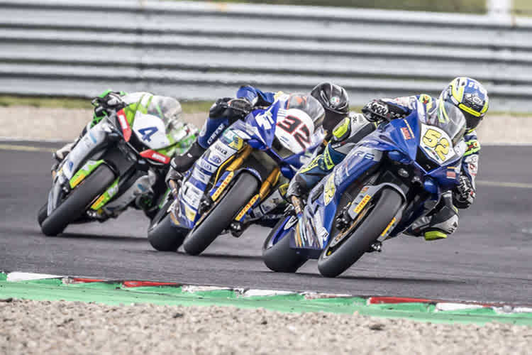 Patrick Hobelsberger fuhr vorneweg