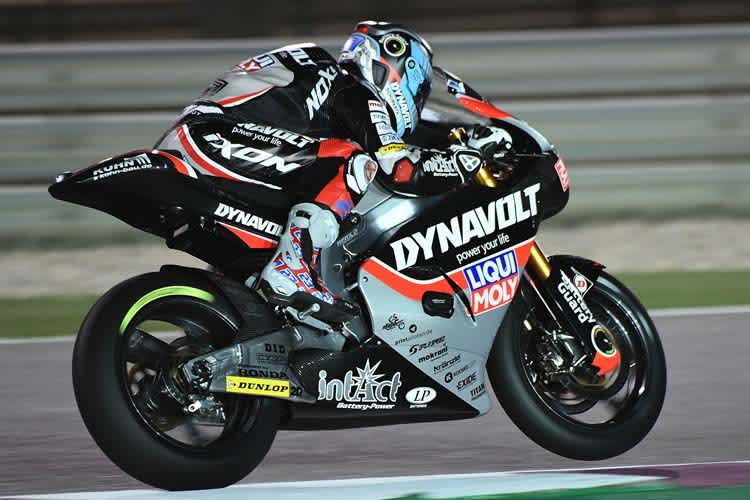 Marcel Schrötter auf der Suter des Intact-Teams