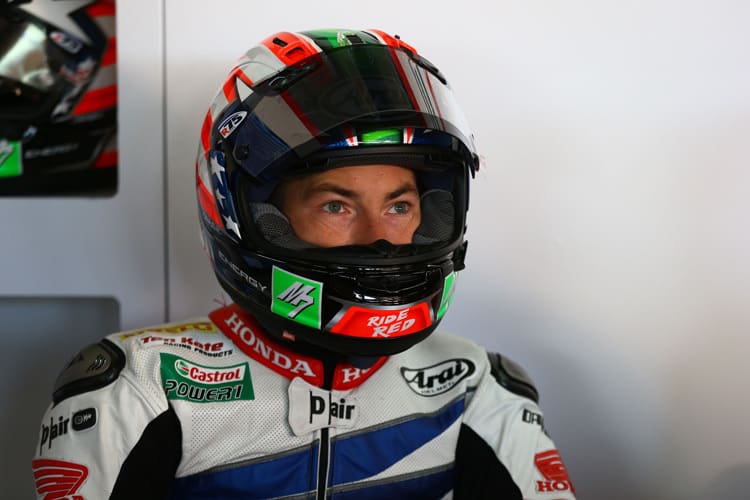 Nicky Hayden hatte keine Erfahrung im Regen