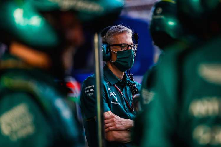 Aston Martin-Teamchef Mike Krack bestätigte: Das Ersatzteillager muss nach dem Melbourne-Wochenende wieder aufgefüllt werden