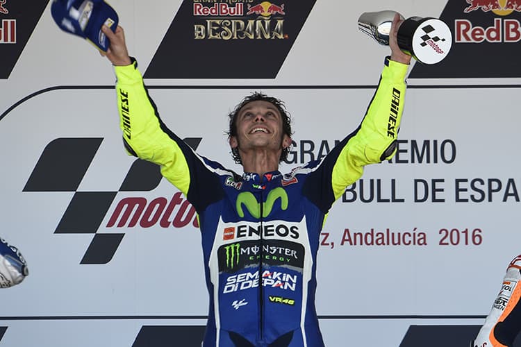 Jerez-Sieger Valentino Rossi