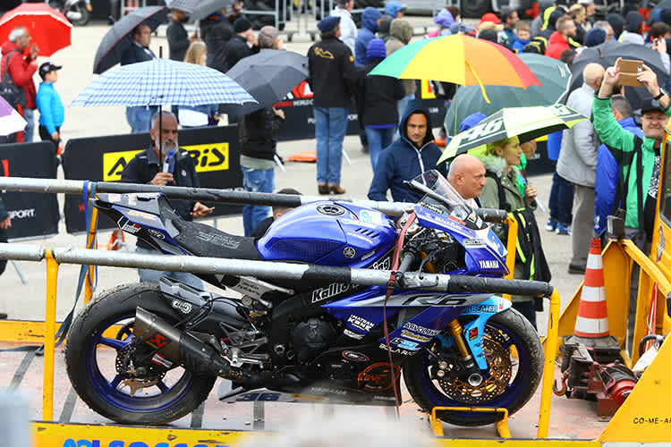 Die Yamaha von Thomas Gradinger