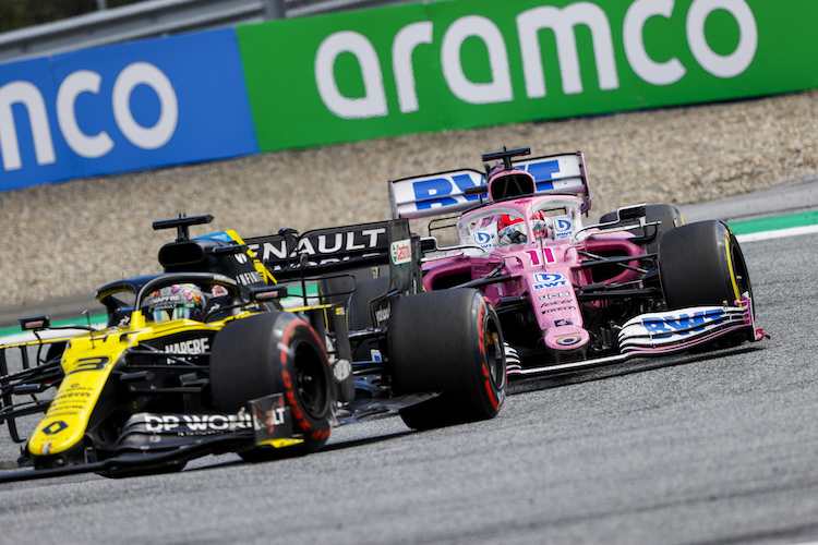 Renault gegen Racing Point