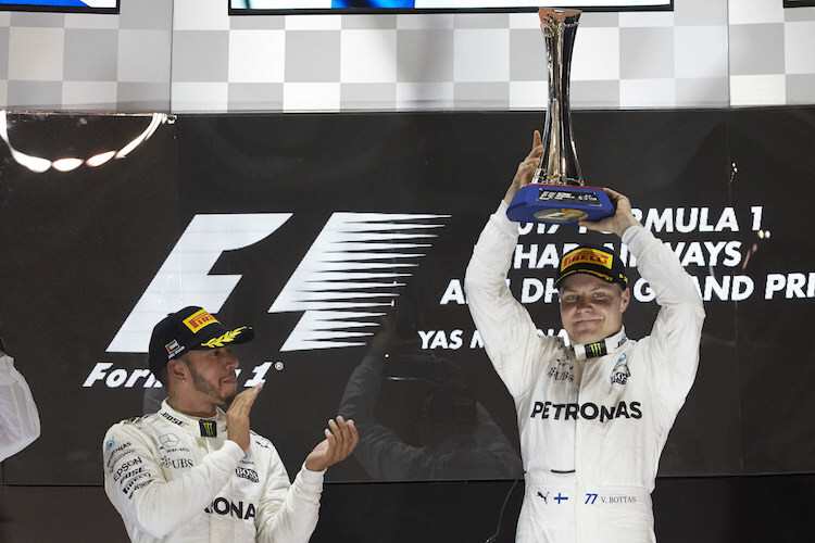 Lewis Hamilton und Valtteri Bottas