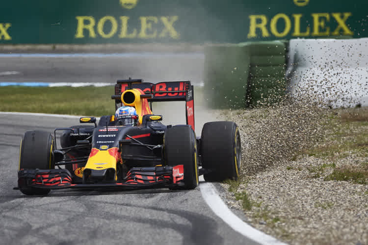 Daniel Ricciardo in Hockenheim