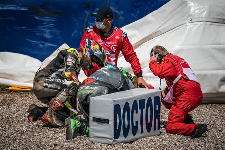 Auch der Crash von Franco Morbidelli und Johann Zarco wird Thema sein