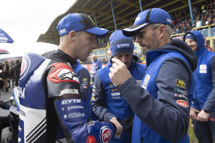 Johnny Rea (li.) mit seinem Crew-Chief Andrew Pitt