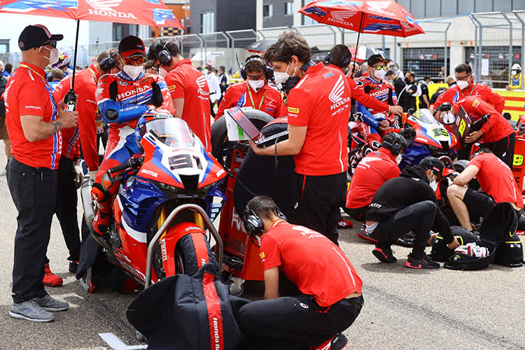 Honda ist 2021 noch ohne Podestplatz