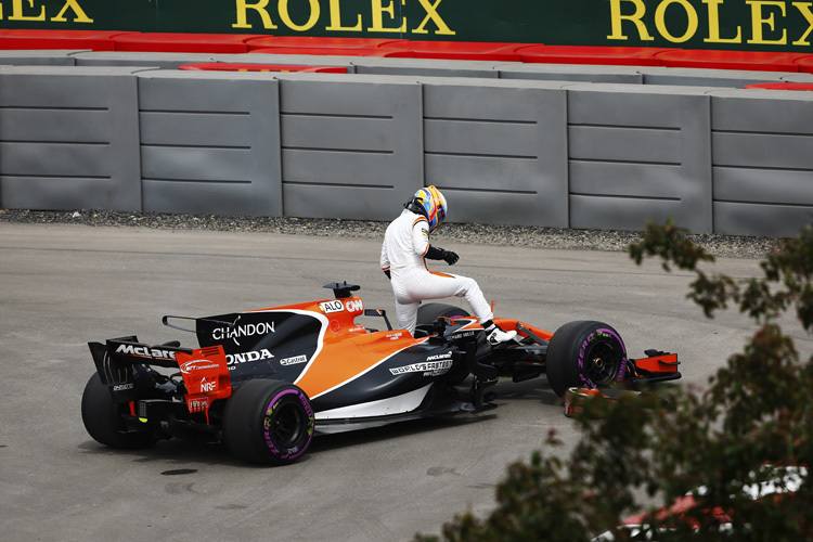 Wieder Aus für Fernando Alonso