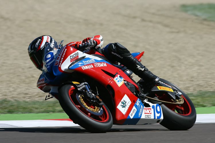 Derzeit in Donington auf Rang 16: Kevin Wahr