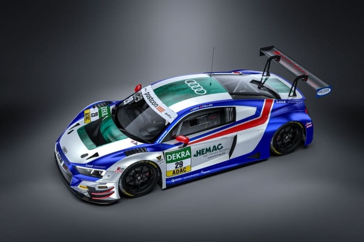 So soll der Audi R8 LMS von Montaplast by Land-Motorsport aussehen