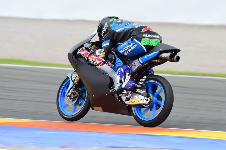 Enea Bastianini auf der Honda des Teams Estrella Galicia 0,0