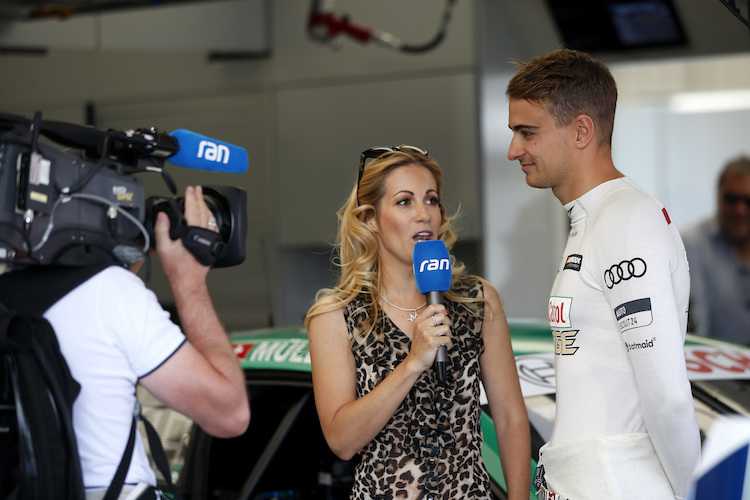 Andrea Kaiser mit Nico Müller