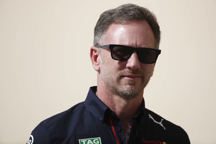 Red Bull Racing-Teamchef Christian Horner 