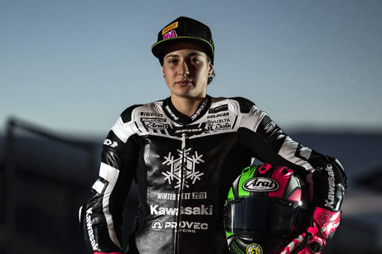 Ana Carrasco, die neue Supersport-300-Weltmeisterin