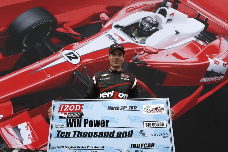 Will Power sorgte für ein gewohntes Bild in St. Petersburg