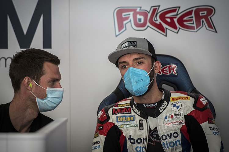 Schnellster BMW-Fahrer: Jonas Folger