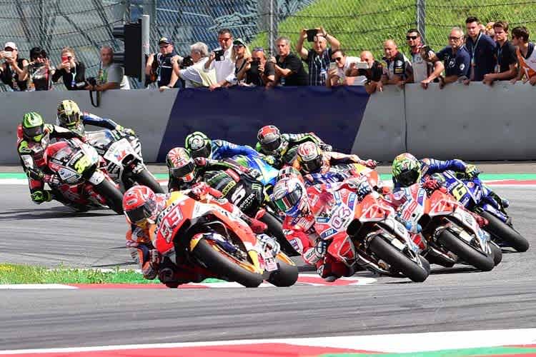 Das MotoGP-Rennen auf dem Red Bull Ring 2017