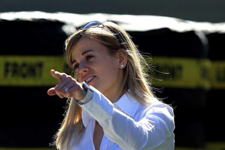 Williams-Entwicklungsfahrerin Susie Wolff: «ch bin einfach da draussen, um die beste Rennfahrerin zu sein, die ich sein kann»