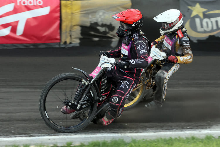 Kai Huckenbeck (li.) und Norick Blödorn begeisterten die Fans