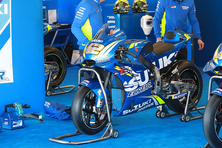 Die Suzuki ist schlagkräftig