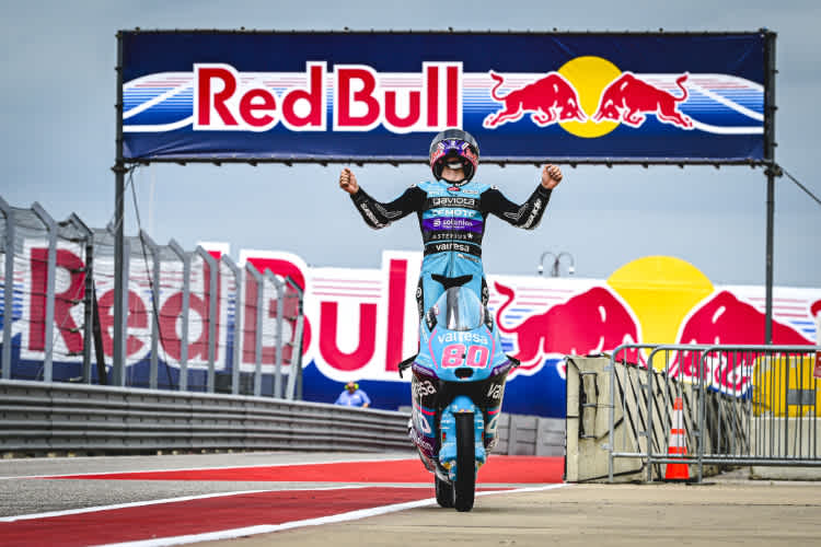 David Alonso feierte in Austin seinen sechsten GP-Sieg