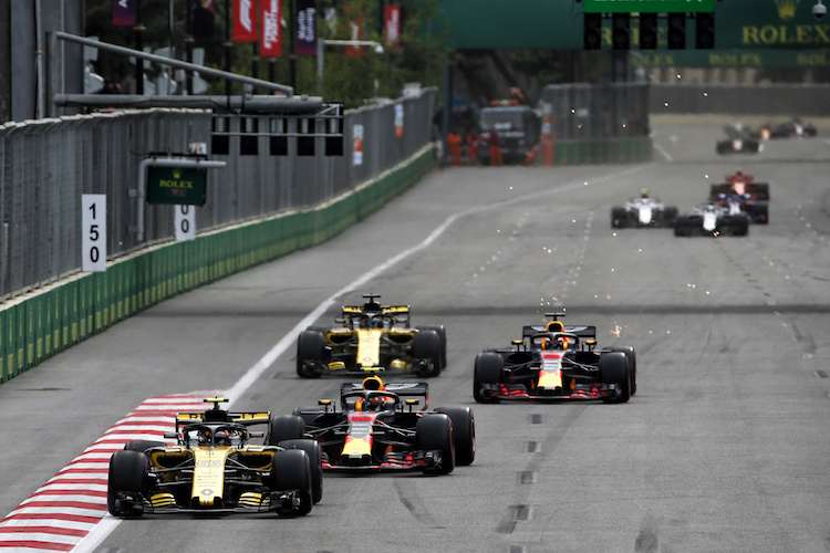 Renault machte in Baku einen guten Eindruck