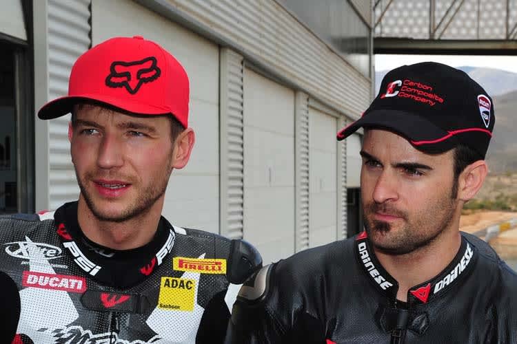 Max Neukirchner (li.) und Xavier Fores