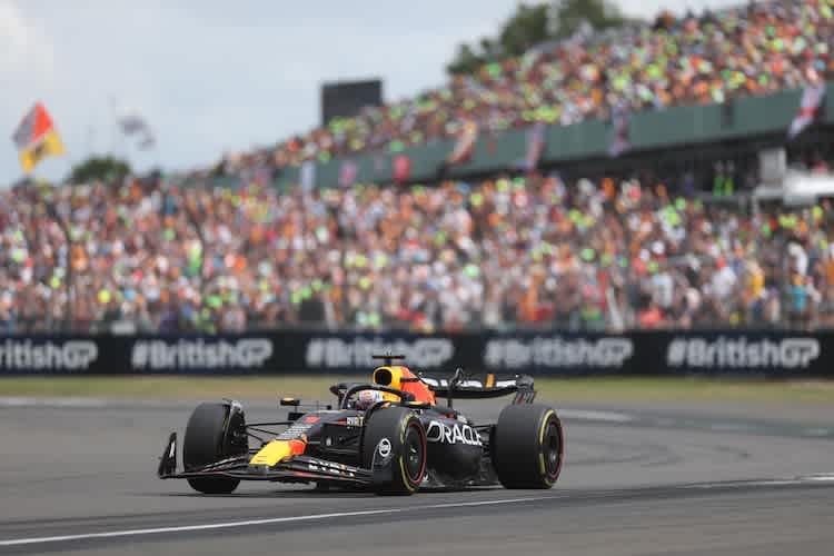 Vor einem Jahr triumphierte in Silverstone Max Verstappen