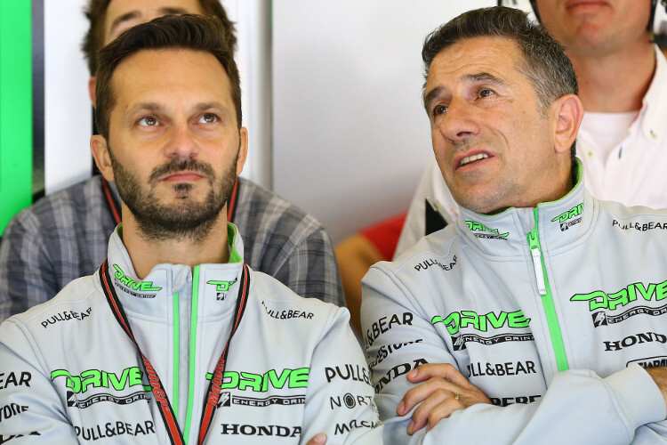 Gino Borsoi und Teamchef Jorge Martinez