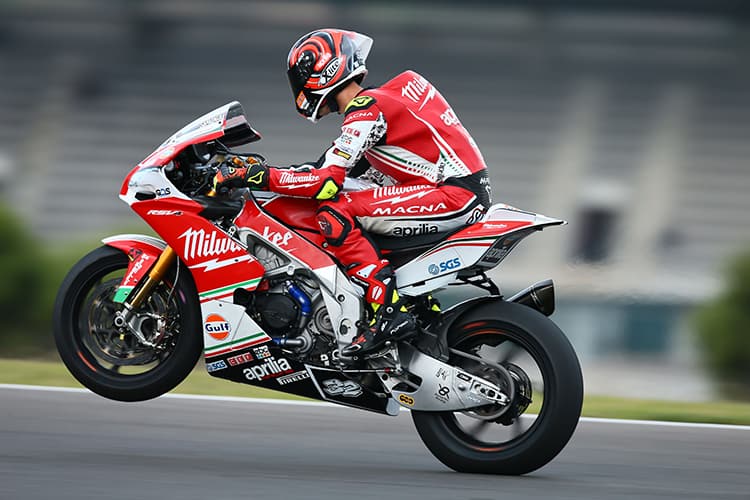 Lorenzo Savadori darf von Startplatz 1 losfahren