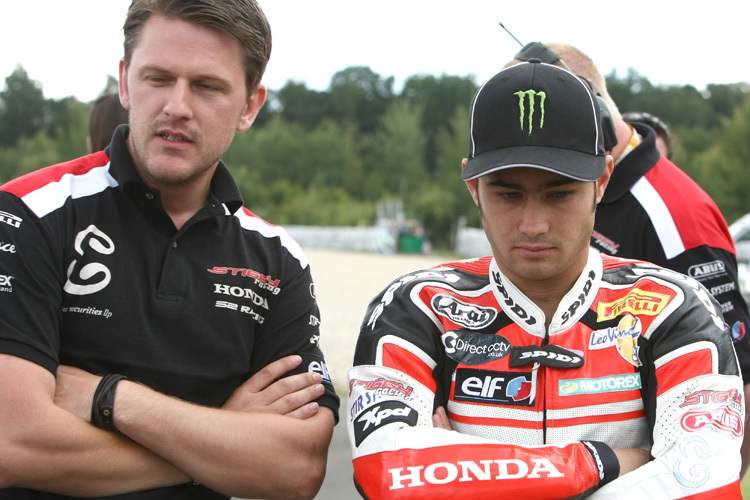 Auch 2010 ein Team? Stigefelt (li.) und Haslam