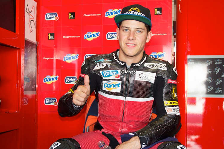 Marcel Schrötter tritt 2016 für das AGR-Team auf Kalex an