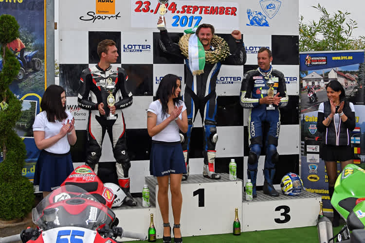 Joey Den Besten, Laurent Hoffmann und Thomas Walther (v.l.)