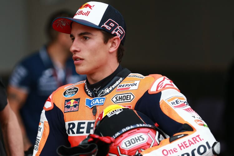 MotoGP-Weltmeister Marc Márquez trauert