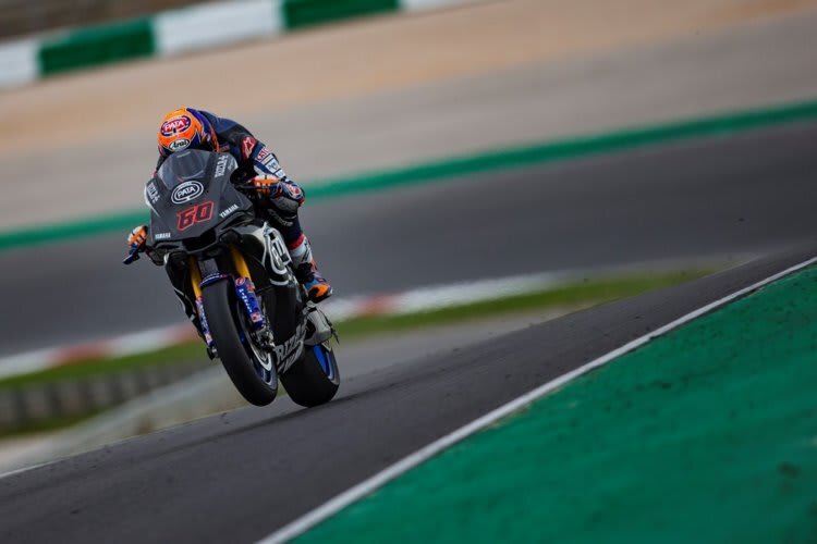 Michael van der Mark fuhr in Portimao schnelle Rundenzeiten auf Rennreifen 