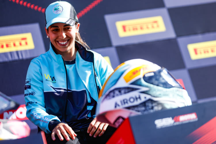 WM-Leaderin Maria Herrera