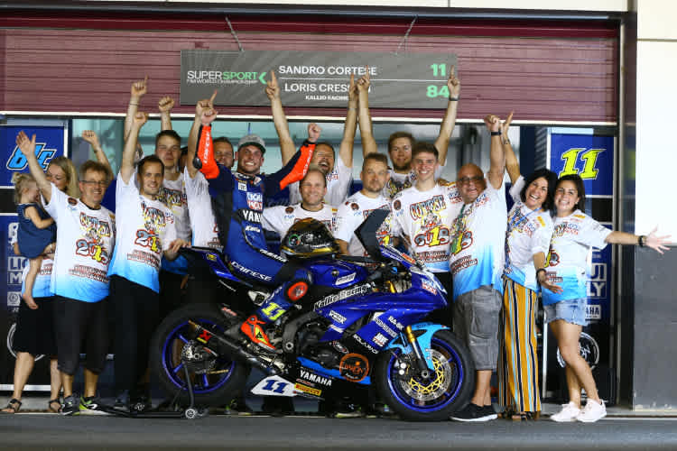 2018 wurde das Kallio-Team mit Sandro Cortese Weltmeister
