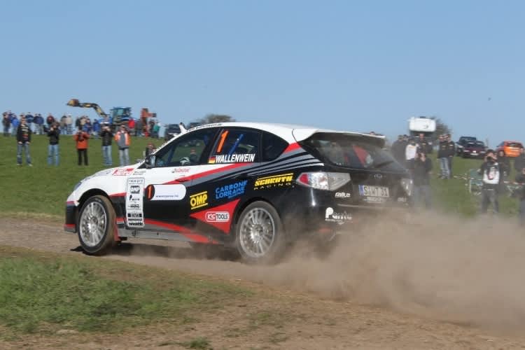 Sandro Wallenwein im Subaru Impreza N15