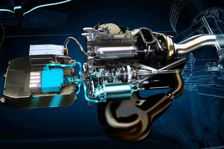 Die Antriebseinheit von Red Bull Racing