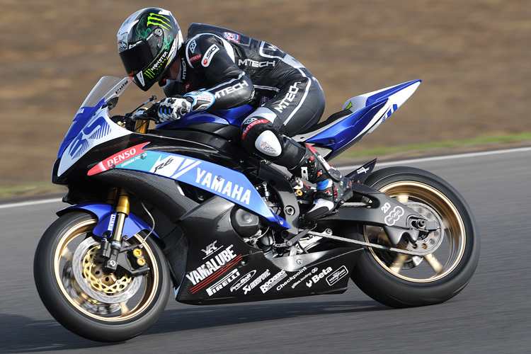 Anthony West auf der Weltmeister-Yamaha