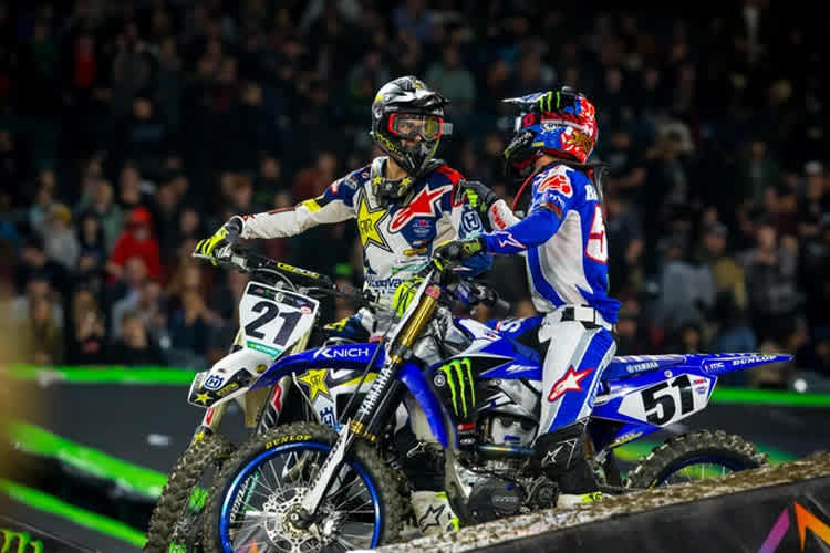 Justin Barcia führte in Anaheim und erreichte das Podium