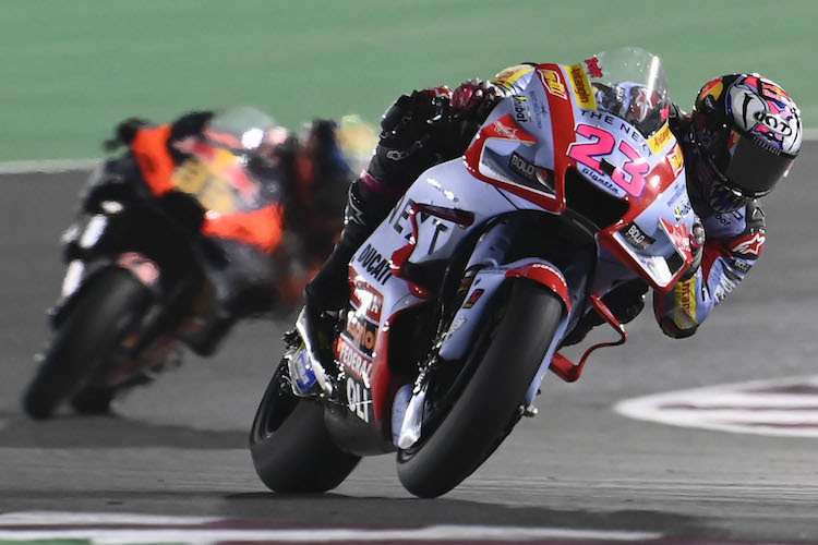 Enea Bastianini sagte nach seinem Katar-Sieg: «Ich wollte nicht zu viele Risiken eingehen»