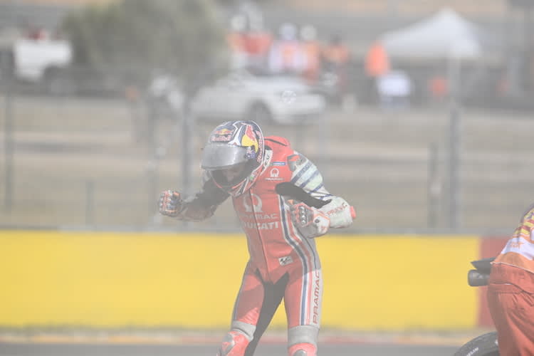 Der Australier ärgerte sich über den Ausfall