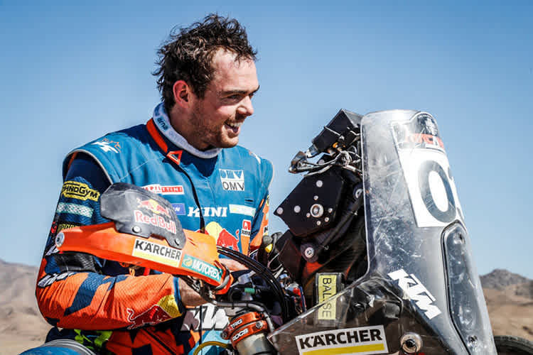 Matthias Walkner bei der Atacama-Rallye