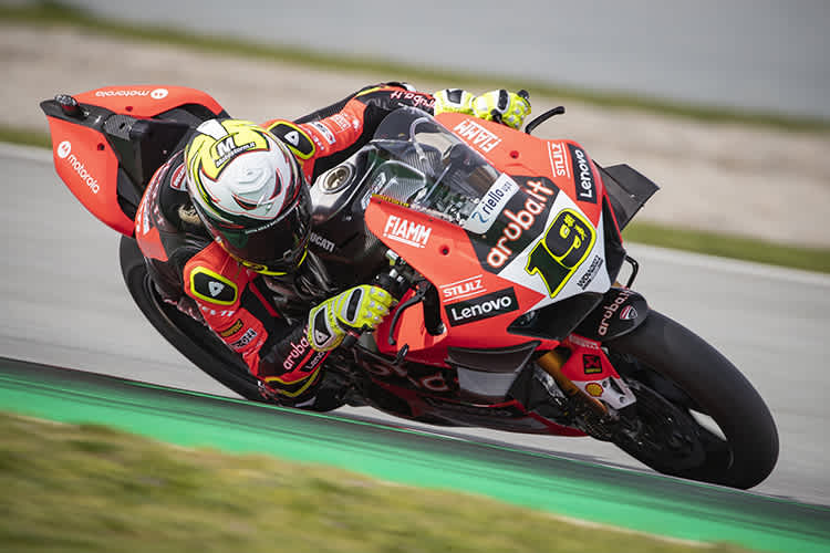 Alvaro Bautista war am Freitag der Schnellste