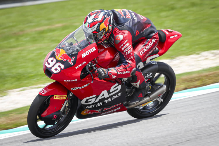Daniel Holgado wurde 2024 auf GASGAS Moto3-Vizeweltmeister