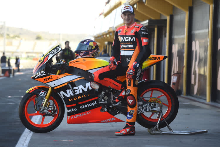 Stefan Bradl sitzt in Jerez wieder auf der Forward-Yamaha